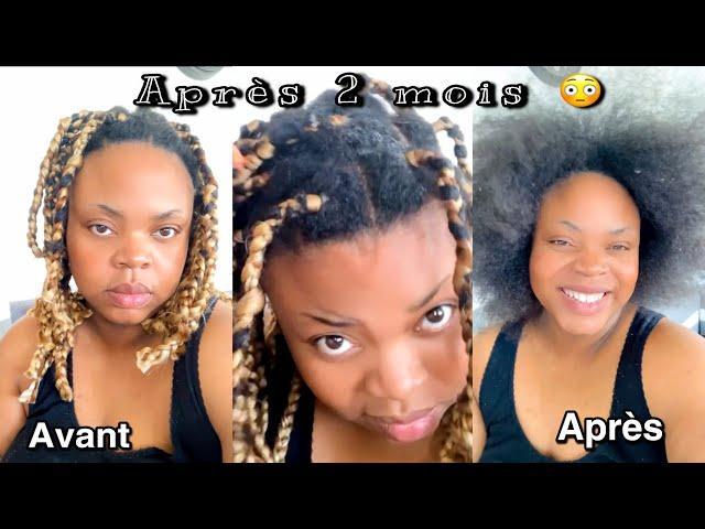 ‍️J’OUVRE MES BRAIDS APRÈS 2 MOIS | GRACIA MANUCURE