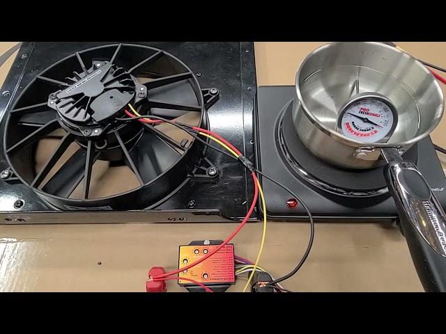 Steele Racing Products Brushless fan motors with Lingenfelter VSFM-002 PWM fan controller