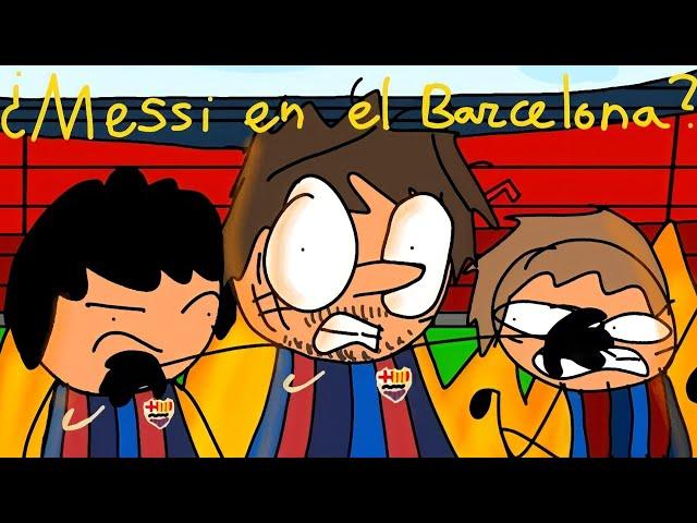 ¿Messi en el Barcelona?