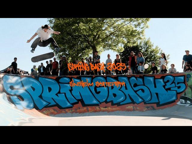 SPRING BASH 2025 SINSHEIM SKATE CONTEST - Official Aftermovie