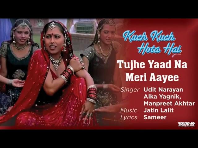 Tujhe Yaad Na Meri Aayee Best Song - Kuch Kuch Hota Hai|Shah Rukh Khan|Kajol|Udit Narayan