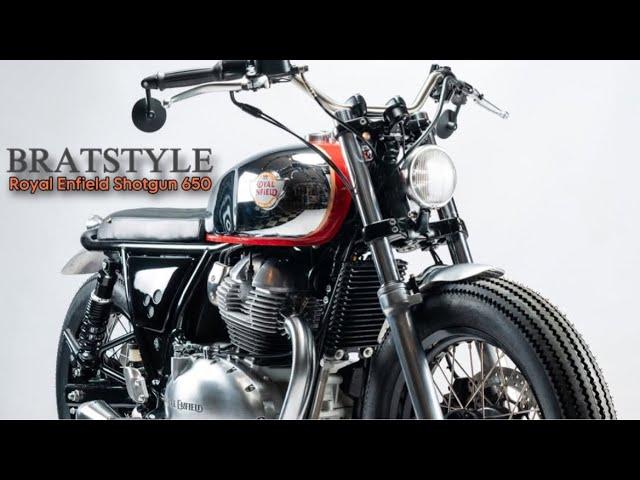 ROYAL ENFIELD SHOTGUN 650 | Bratstyle Custom by STG Tracker