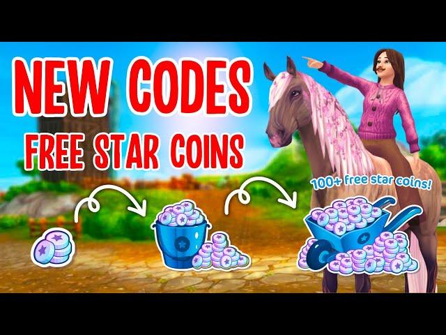 FOUR NEW *STAR COIN* CODES! 110+ FREE STAR COINS IN STAR STABLE