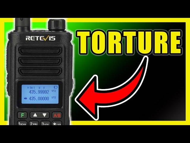 NEW Retevis RA89 - Overview,  Purity , Torture Test and Review.