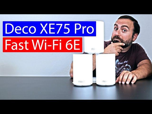 TP Link Deco XE75 Pro WiFi 6E Review | Unboxing, Speed Test, Range Tests, Deco App and Much More ...