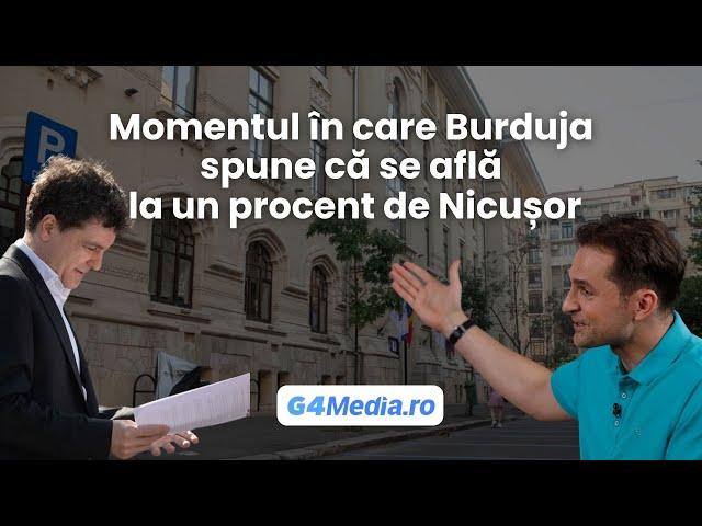 Momentul în care Sebastain Burduja zicea că e la un procent de Nicușor Dan