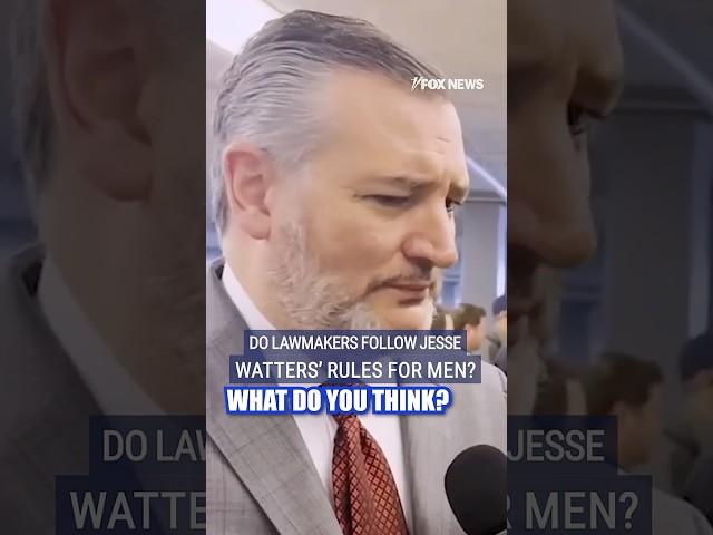 Lawmakers react to Jesse Watters' rules for men #shorts #us #politics #foxnews #news #law #congress