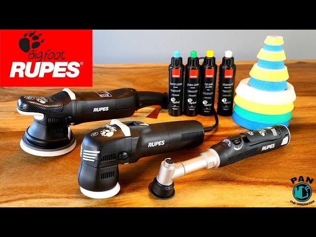 Rupes BigFoot Polishers: LHR15 MK II, LHR75E Mini, and Nano iBrid (REVIEW) !!!