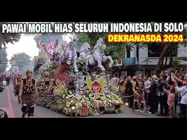 PAWAI MOBIL HIAS SELURUH INDONESIA DEKRANASDA 2024 DI SOLO