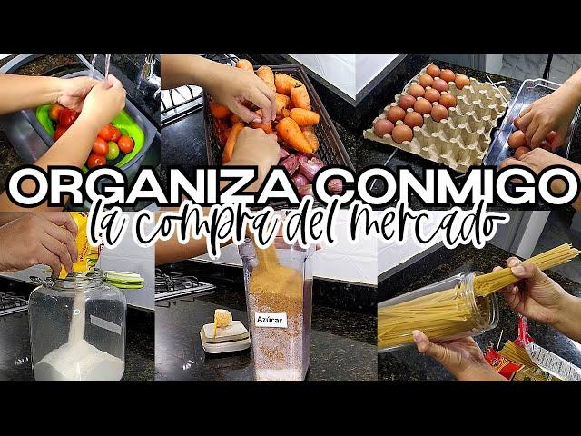 FOOD COLOMBIAN RESTOCK. Organize with Me! / Los Roles de Edy