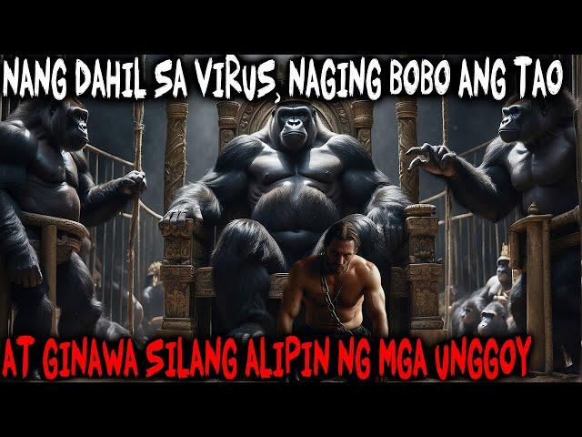 Dahil Sa Virus Ay Naging Mas Matalino Ang Unggoy Kesa Tao, Kaya Ginawa Nilang Alipin Ang Mga Tao