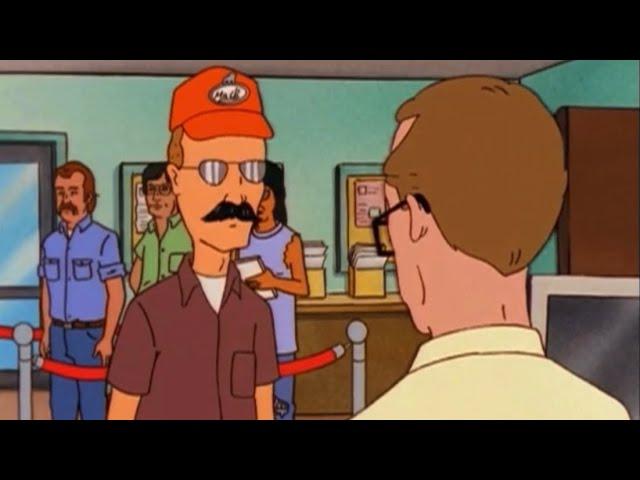 Every time Dale Gribble pretends to be Rusty Shackleford