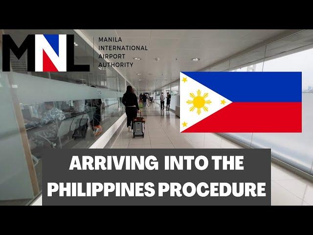  Manila Airport (MNL) International Arrivals Procedure on Philippine Airlines