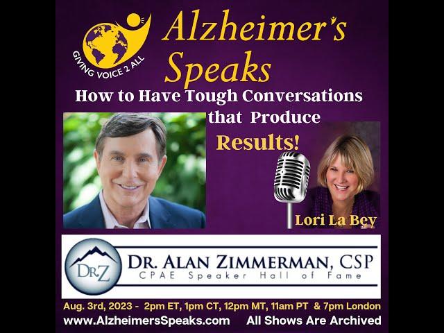 How to Have Tough Conversations that Produce Results with Dr. Alan Zimmerman