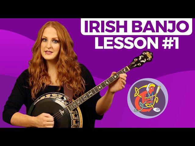 Irish Banjo Lesson 1 - [The Basics] Start Here