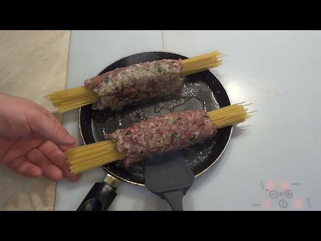 Спагетти завернутые в фарш Спагетти#Готовим#для#души#кулинария#еда#рецепты#вкусно#вкуснаяеда#вкусные