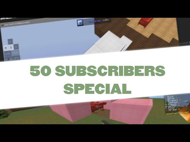 50 SUBSCRIBERS!