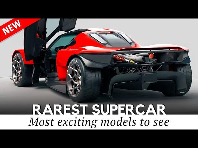 10 All-New Supercars with Designs so Unique, You Won’t Believe they’re Real