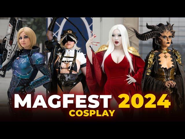 MAGFEST 2024 4K COSPLAY HIGHLIGHTS MUSIC VIDEO NATIONAL HARBOR MUSIC FESTIVAL ANIME COMIC CONVENTION