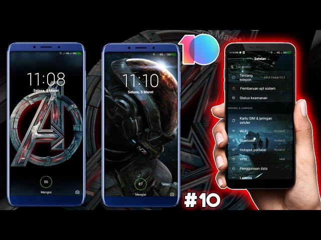 8+ TEMA KEREN XIAOMI MIUI 10 PART #10 | Tembus WA