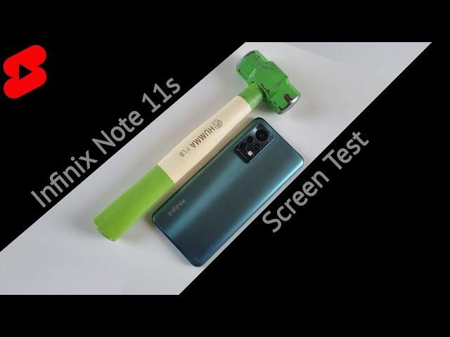 Infinix Note 11s Screen Test #shorts