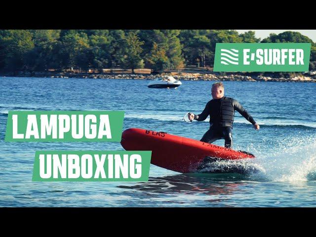 Lampuga Air Jetboard Unboxing