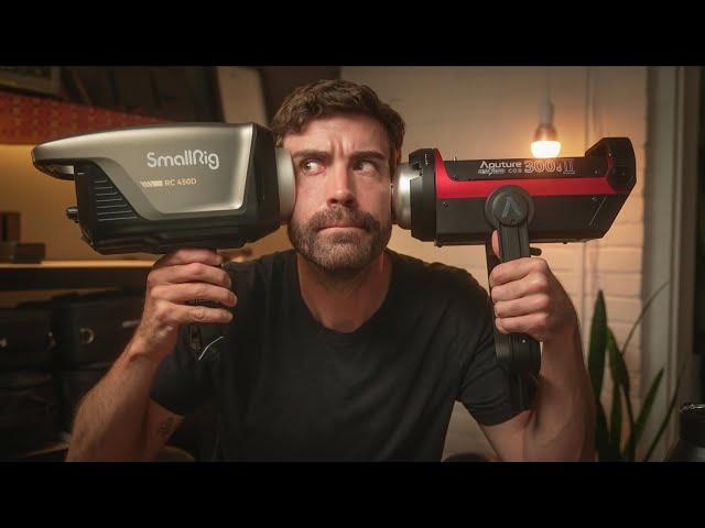 Need a Big Light on a Budget? SmallRig 450d vs Aputure 300/600d