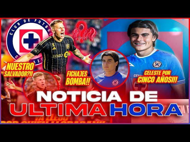 LUKA ROMERO Y MATEUSZ BOGUSZ LLEGAN A CRUZ AZUL | NOTICIAS CRUZ AZUL HOY