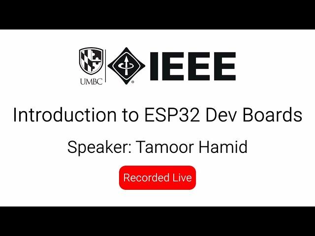 Introduction to ESP32 DEV Board