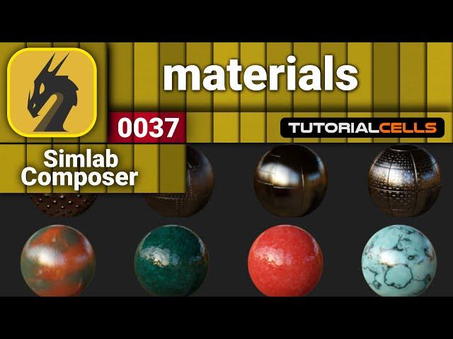 0037. materials in simlab composer
