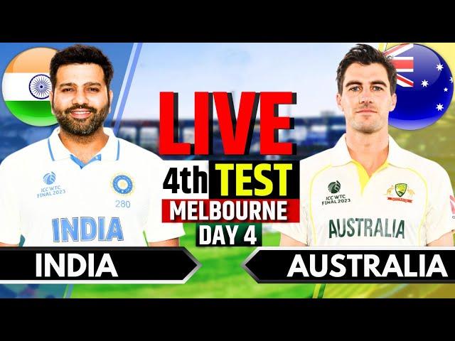 India vs Australia, 4th Test, Day 4 | IND vs AUS Live Match | Live Cricket Match Today, AUS Batting