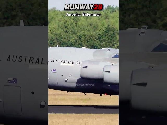 AUSTRALIAN C-17A GLOBEMASTER III - your DAILY DOSE of #aviation #spotting #shorts