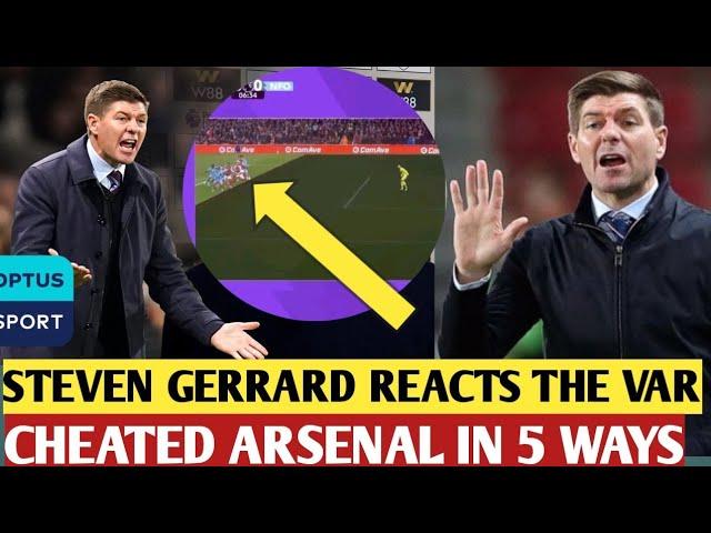 Steven Gerrard Reacts: Five Controversial Moments in Arsenal vs. Nottingham Forest