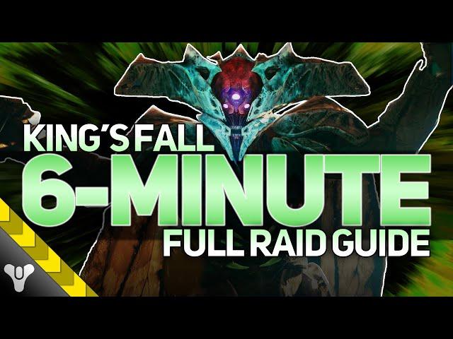 KING'S FALL // 6–MINUTE COMPLETE RAID GUIDE