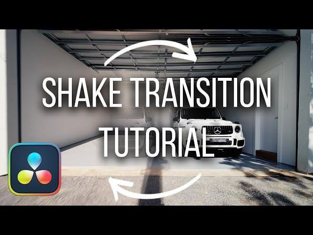 TUTORIAL | The VIRAL real estate SHAKE TRANSITION - DAVINCI