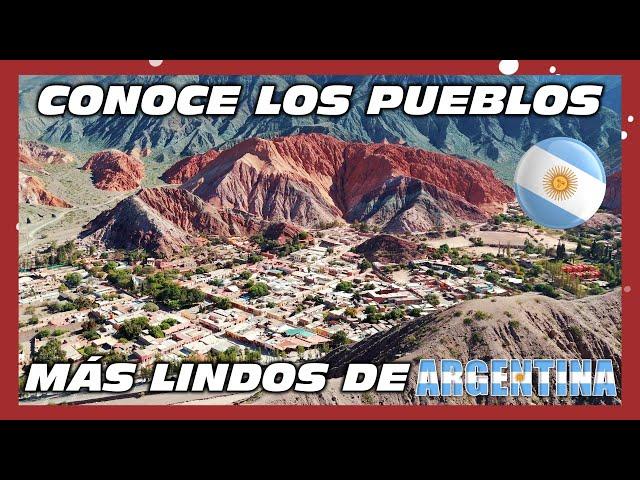 The MOST BEAUTIFUL VILLAGES and PLACES in ARGENTINA 【INCREDIBLE LANDSCAPES】