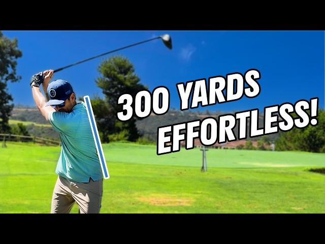 Golfer Hits 300 Yard Drive With A Simple Swing Tip