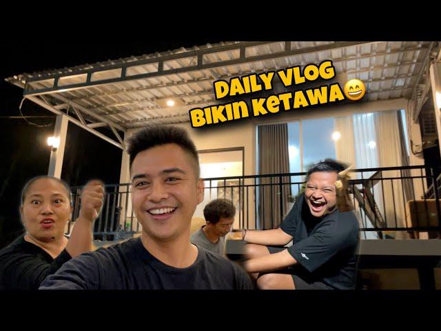 SUWASANA MALAM HARI DI RUMAH BANUNG GOMEZ ‼️GE BAMS DI BUATIN CEMILAN || Daily vlog ||