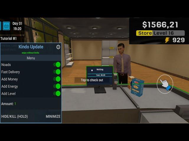 Manage Supermarket Simulator 1.17 Mod Menu Unlimited Money Energy Add Level | Zego Studio