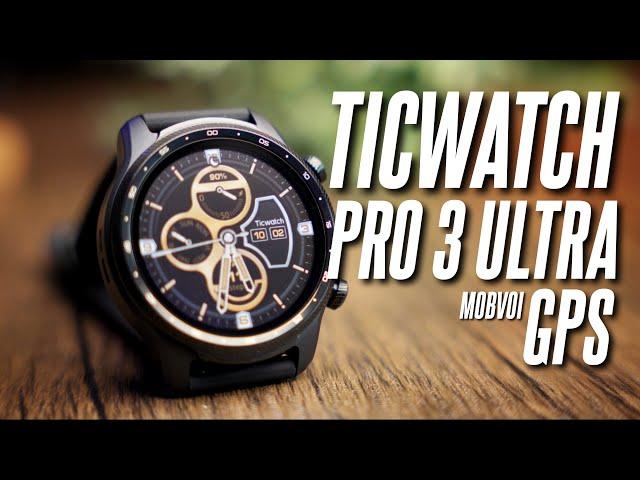 Mobvoi Ticwatch Pro 3 Ultra GPS In-Depth Review! This GPS watch from Movoi has Everything!