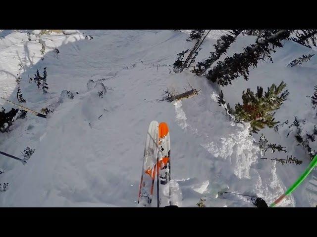 Liam O'Reilly takes Bad News Cliffs to the Moon, Alta Utah