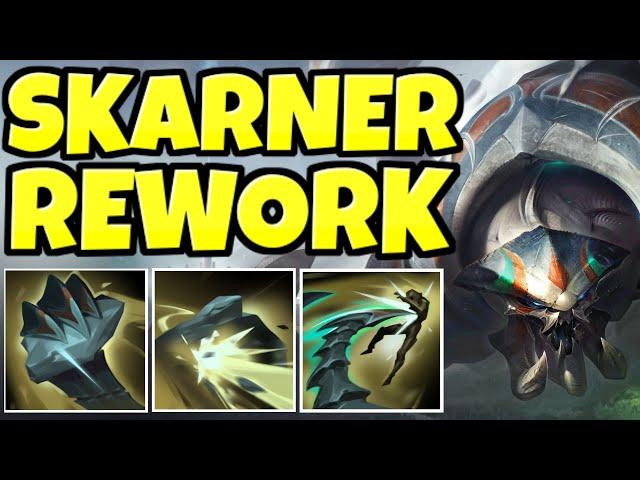 Skarner Rework | Full Reveal | First Gameplay