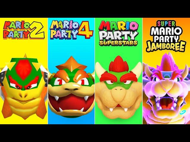 Evolution of Bowser Minigames in Mario Party (1998-2024)