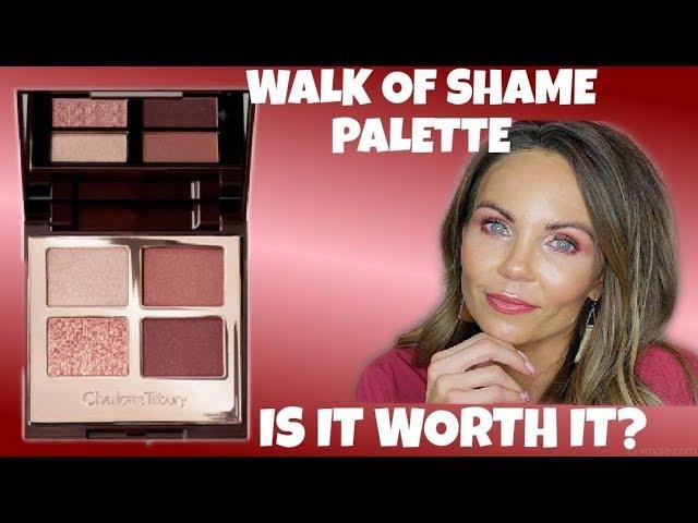 CHARLOTTE TILBURY WALK OF SHAME PALETTE | IS IT WORTH IT?