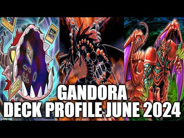 GANDORA THE DRAGON OF DESTRUCTION DECK PROFILE (JUNE 2024) YUGIOH!