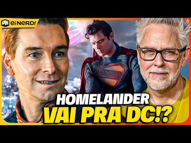 HOMELANDER (Antony Starr) VAI FAZER PARTE DO DCU DO JAMES GUNN!?