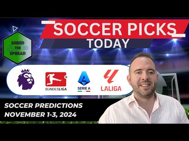 Football Predictions Today, Picks and Parlays ️ | EPL | Bundesliga | La Liga | Serie A