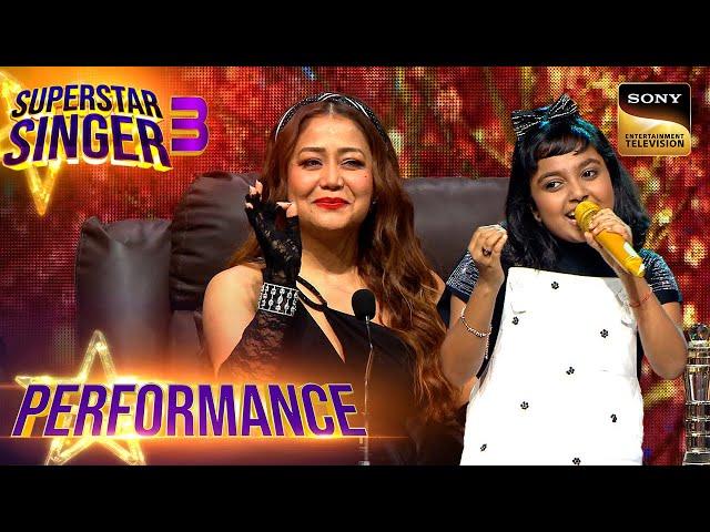 Superstar Singer S3 | 'Dil Deewana' पर Devanasriya को अपनी Performance के लिए मिला Hug | Performance