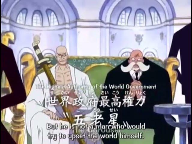 Gorosei (Five Elders) First Appearance and Already Talking About Luffy