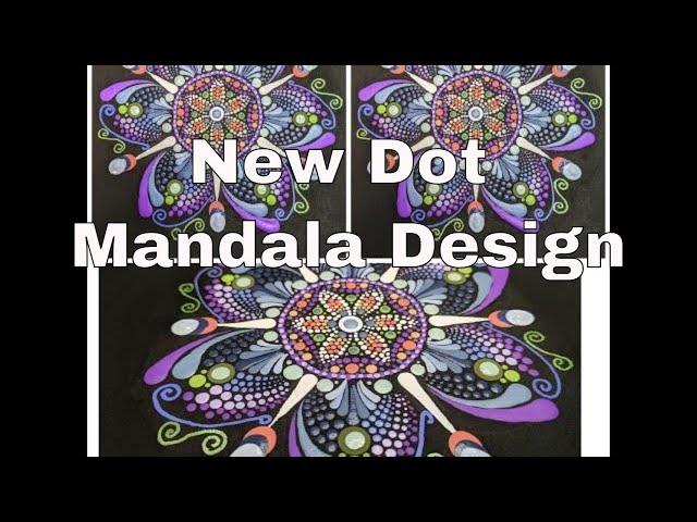 Multitool Mandala Painting on 5x7 canvas ~ New Dot Art ~ Miranda Pitrone Art